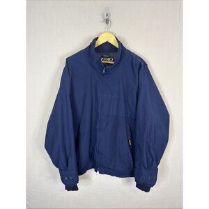 Zero Restriction Gore-Tex Golf Jacket Blue Tour-Lite Windbreaker Men’s XXL 2XL